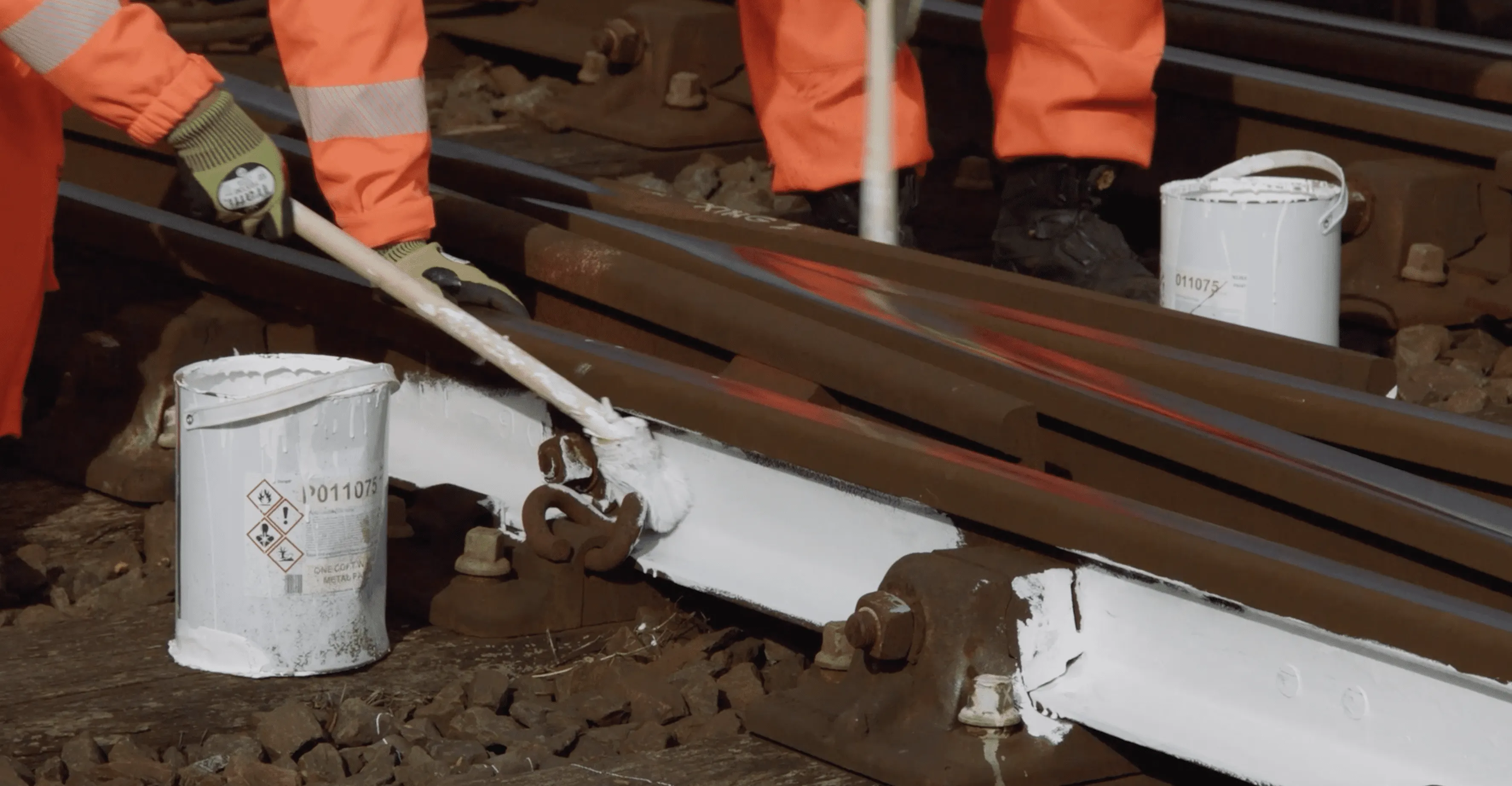 Why we paint rails white