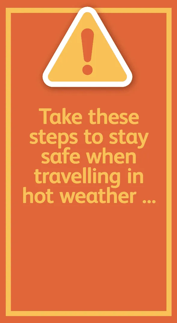 Take care in hot weather (1)
