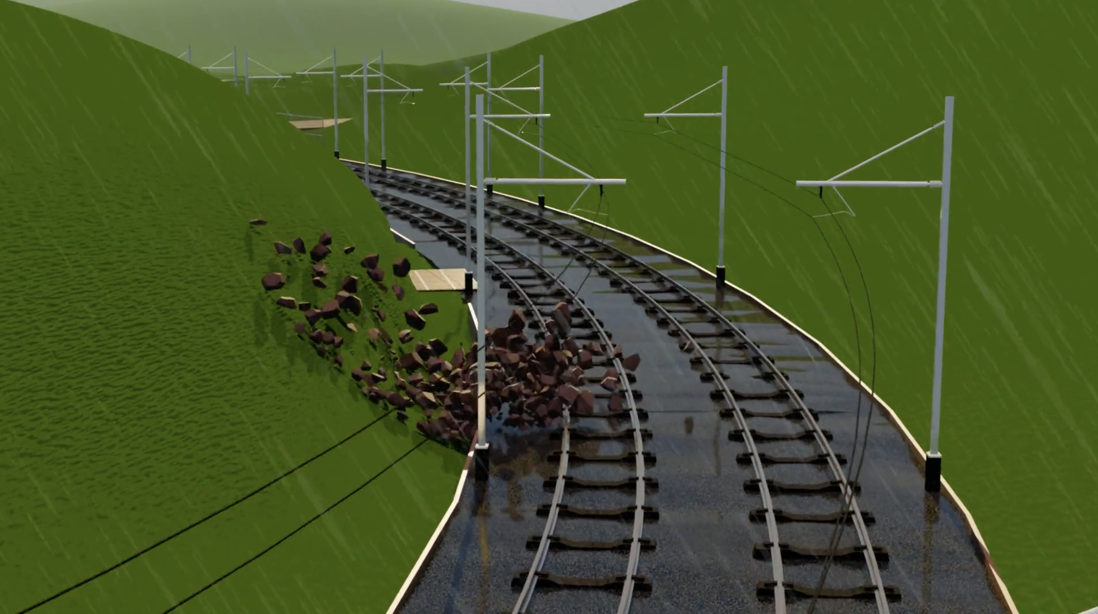 Delays Explained - Landslips (2)